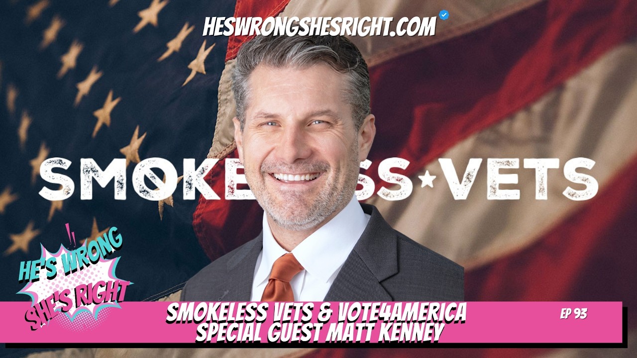 Smokeless Vets & Vote4America Special Guest Matt Kenney - HWSR Ep 93 With Andrew Lemacks and Nóna Lemacks