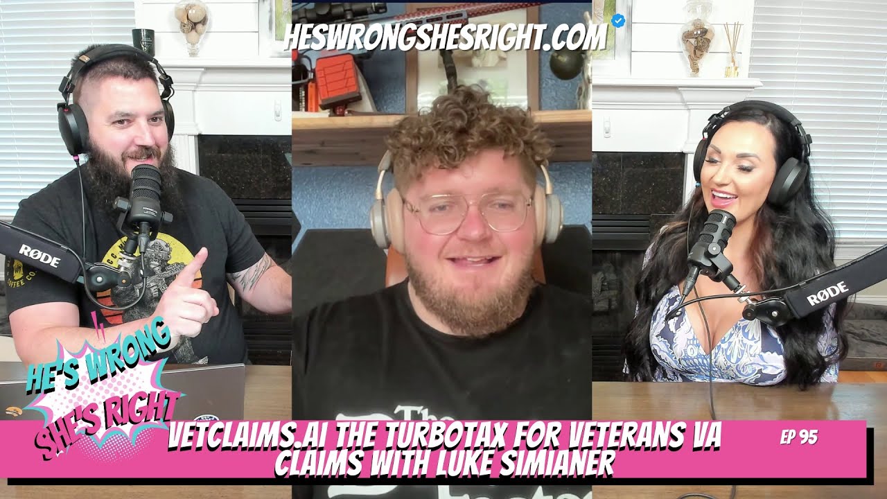 VetClaims.ai the TurboTax for Veterans VA Claims with Luke Simianer - HWSR Ep 95 With Andrew Lemacks and Nóna Lemacks