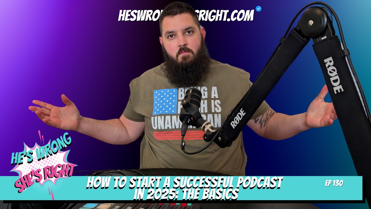 How to start a successful Podcast in 2025: the basics - HWSR Ep 130 With Andrew Lemacks and Nóna Lemacks