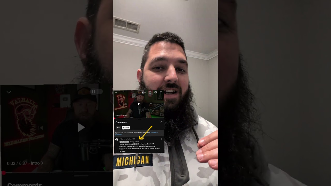 @valhallavft has now edited the pinned comment regarding the many inaccuracies in his video With Andrew Lemacks and Nóna Lemacks