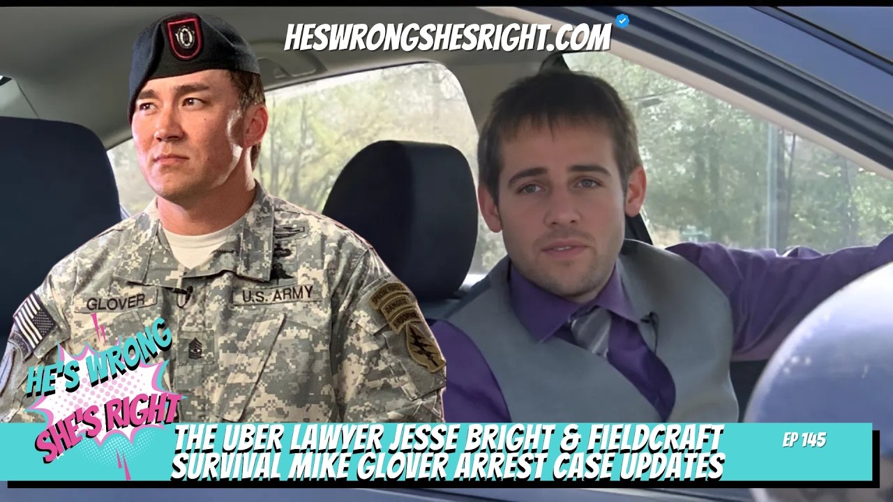 The Uber Lawyer Jesse Bright &amp; Fieldcraft Survival Mike Glover Arrest Case Updates - HWSR Ep 145
