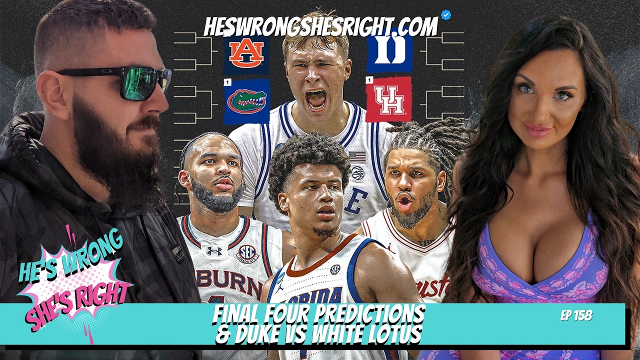 Final Four Predictions & Duke vs White Lotus - HWSR Ep 158 With Andrew Lemacks and Nóna Lemacks